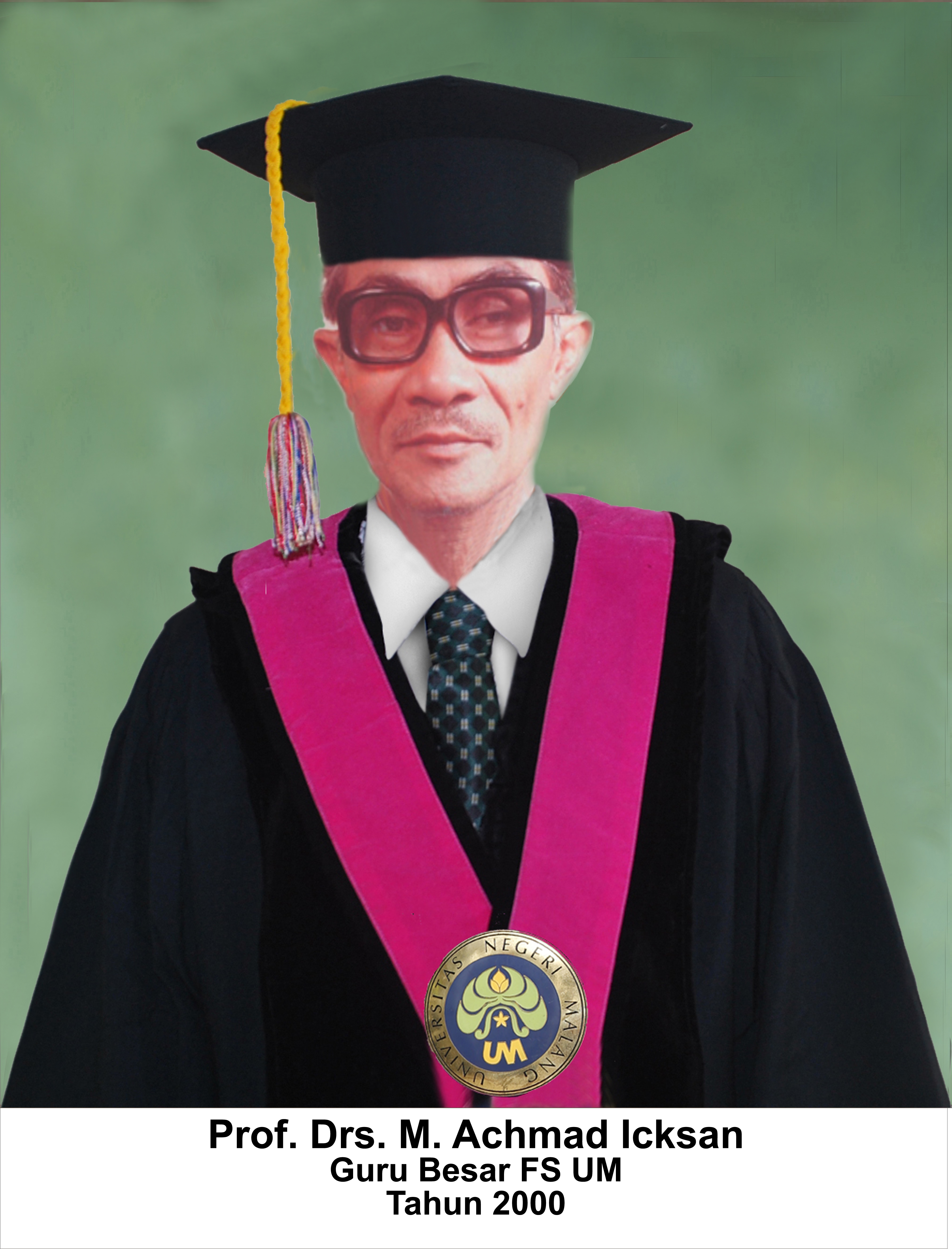 Prof. Drs. H.M.A. Icksan adalah cendekiawan yang sejak lama memikirkan peran mahasiswa dalam kancah yang lebih luas. 