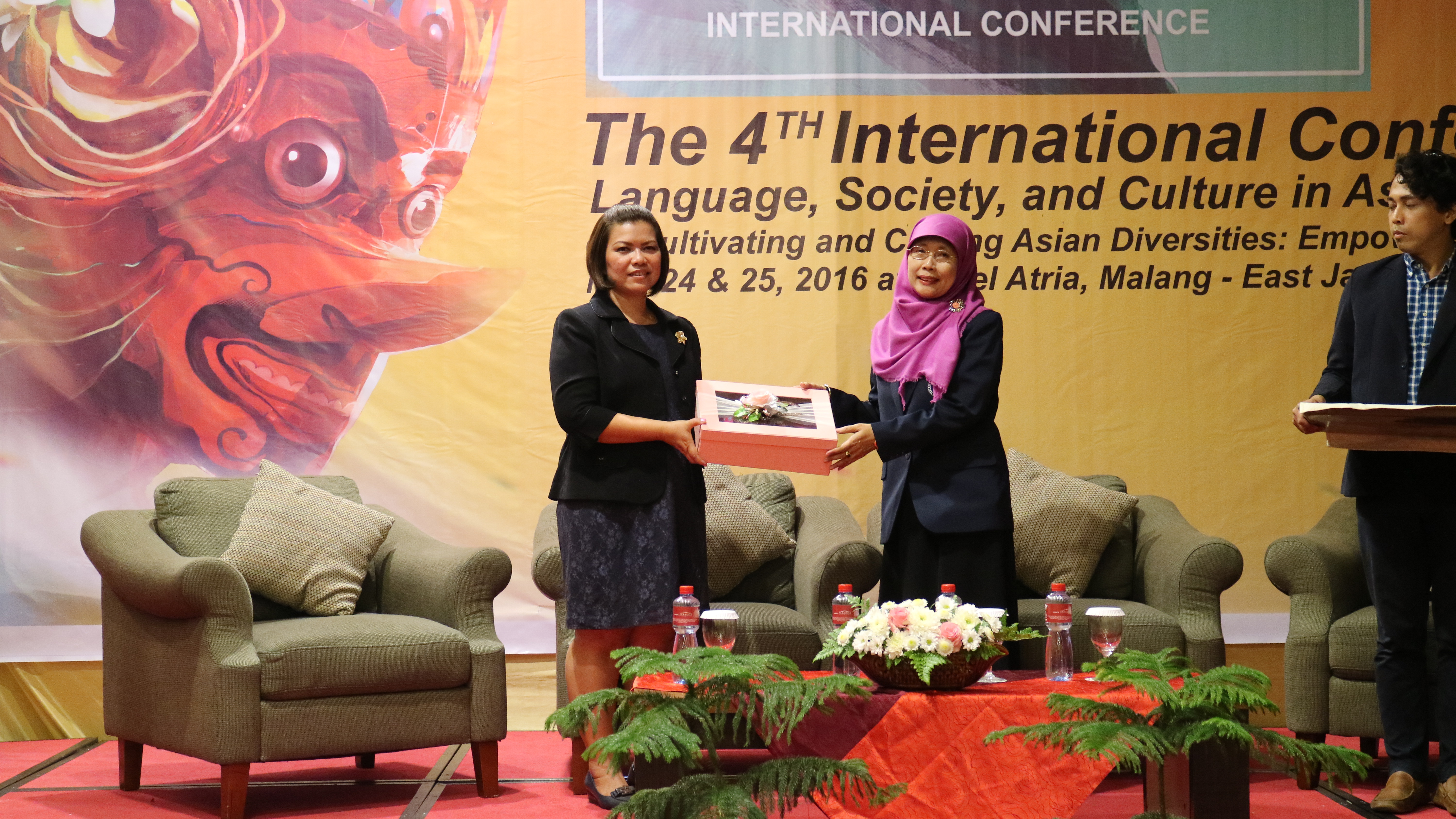 The 4th International Conference on Language, Society, and Culture in Asian Contexts Atria Hotel , Malang